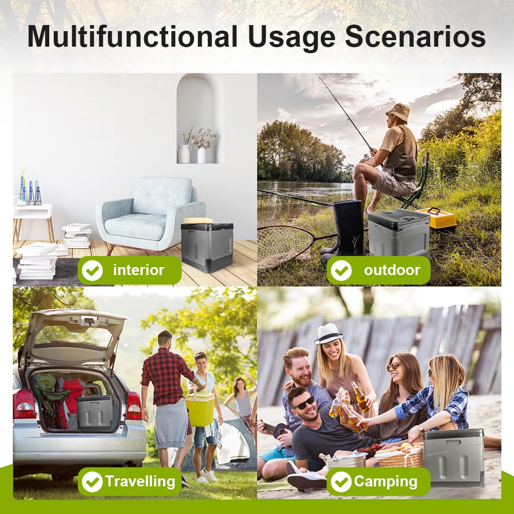 Proberos 750 ML Emergency Urinal Bucket Portable Foldable Urinal Male Female Reusable Mobile Toilet Potty Pee Urine Bottle for Kids Adult Camping Car Travel Proberos 750 ML Emergency Urinal Bucket Portable Foldable Urinal Male Female Reusable Mobile Toilet Potty Pee Urine Bottle for Kids Adult Camping Car Travel